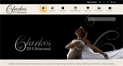Desktop Screenshot of clarkes3dultrasound.com